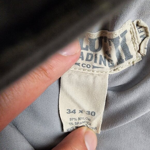 Duluth Flex Dry On The Fly Cargo Mens Size 34x30 Zip Fly Hiking Pants 46201B - Picture 9 of 9